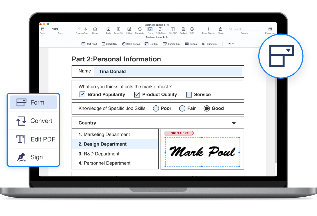 Powerful PDF tool, Facilitate Your Business Management.