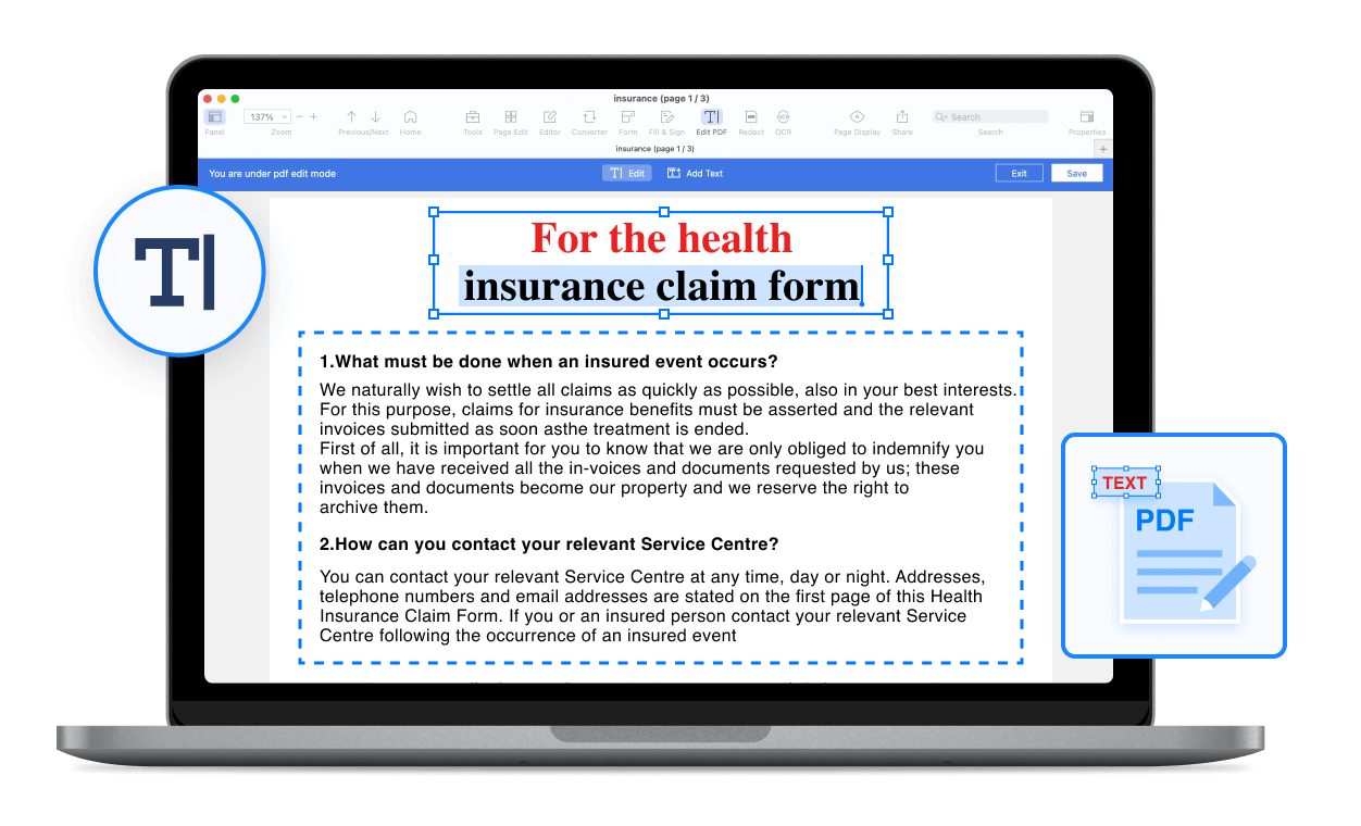 Make Insurance Solution Smarter with PDF Reader Pro