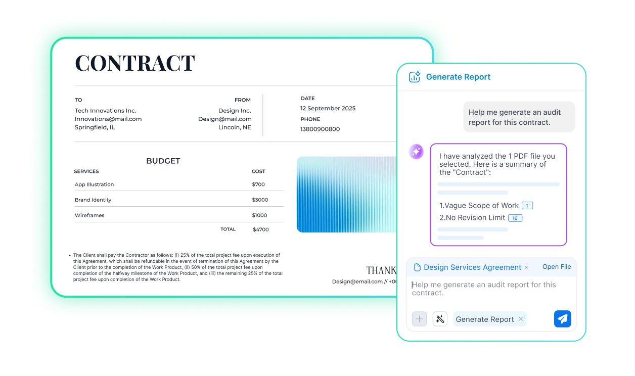 Generate Full Reports in One Go